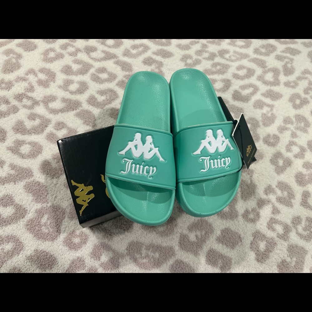 Juicy Couture/kappa limited edition slides